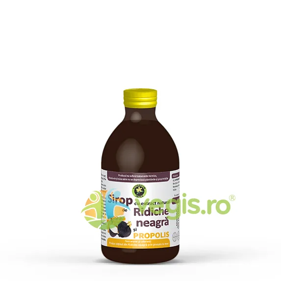 Sirop de Ridiche Neagra cu Propolis 250ml Hypericum — preț și oferte