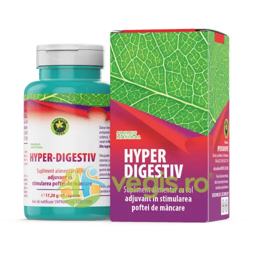 Hyper Digestiv 60cps Hypericum — preț și oferte