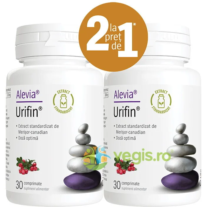 Urifin 30cpr+30cpr ALEVIA — preț și oferte