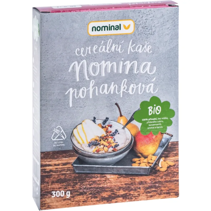 Porridge din Hrisca fara Gluten Nomina 300g NOMINAL — preț și oferte