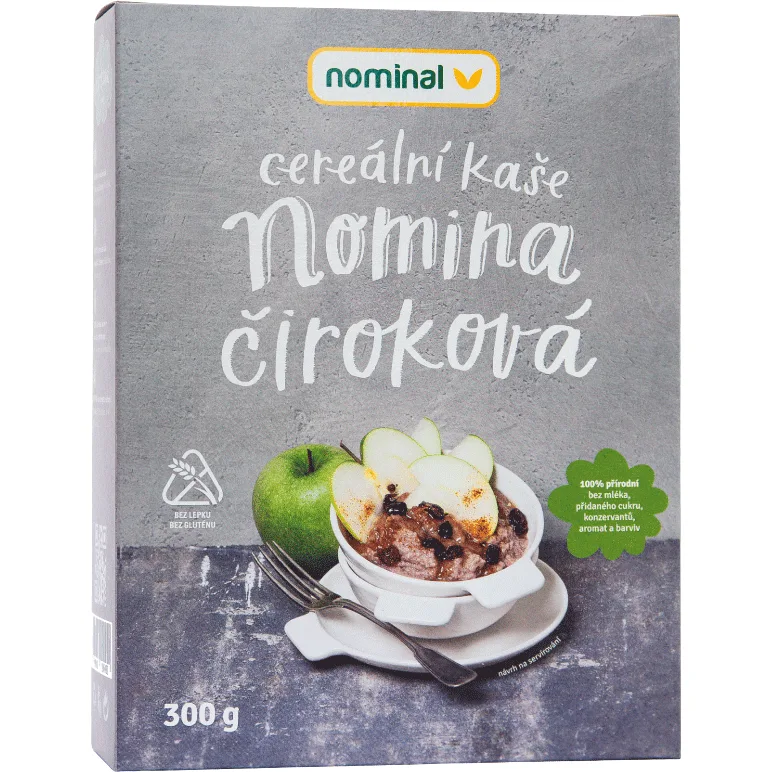 Porridge din Sorg fara Gluten Nomina 300g NOMINAL — preț și oferte