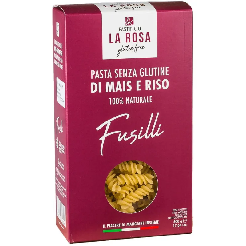 Paste Fusilli fara Gluten 500g PASTIFICIO LA ROSA — preț și oferte
