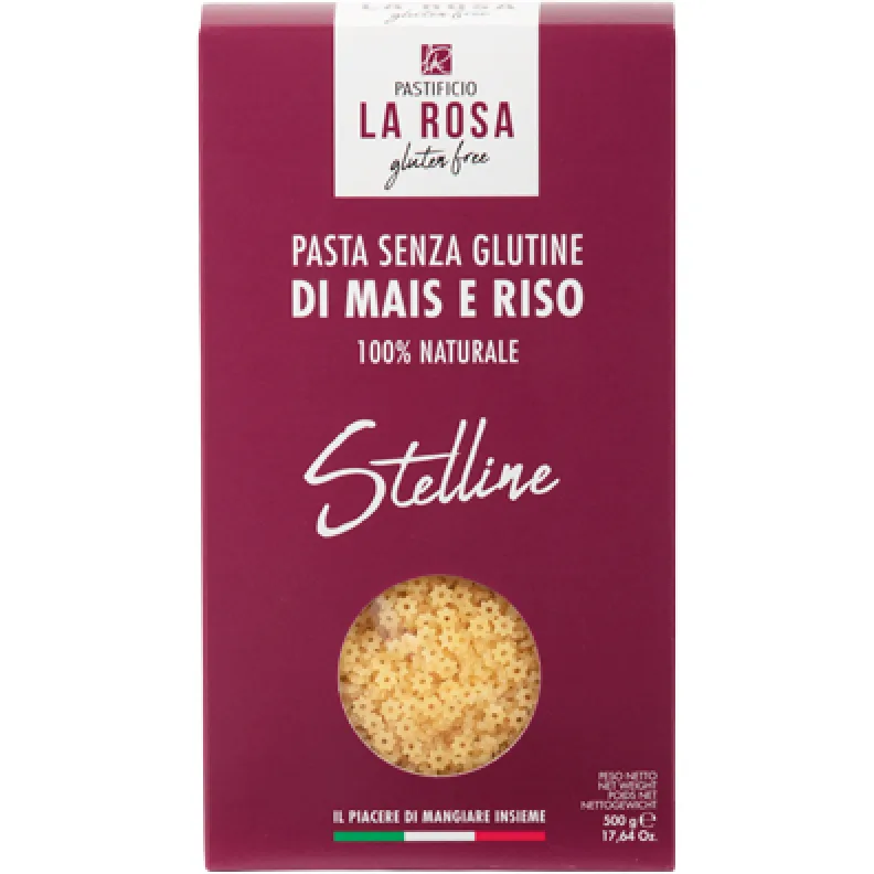 Paste Stelline fara Gluten 500g PASTIFICIO LA ROSA — preț și oferte
