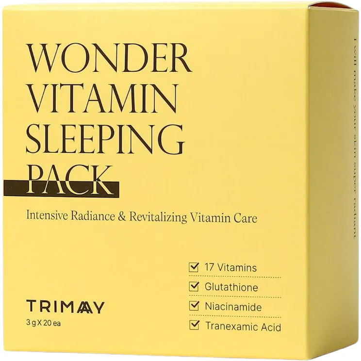 Pachet Masti de Noapte pentru Luminozitate si Revitalizare Wonder Vitamin 3g x 20buc TRIMAY — preț și oferte