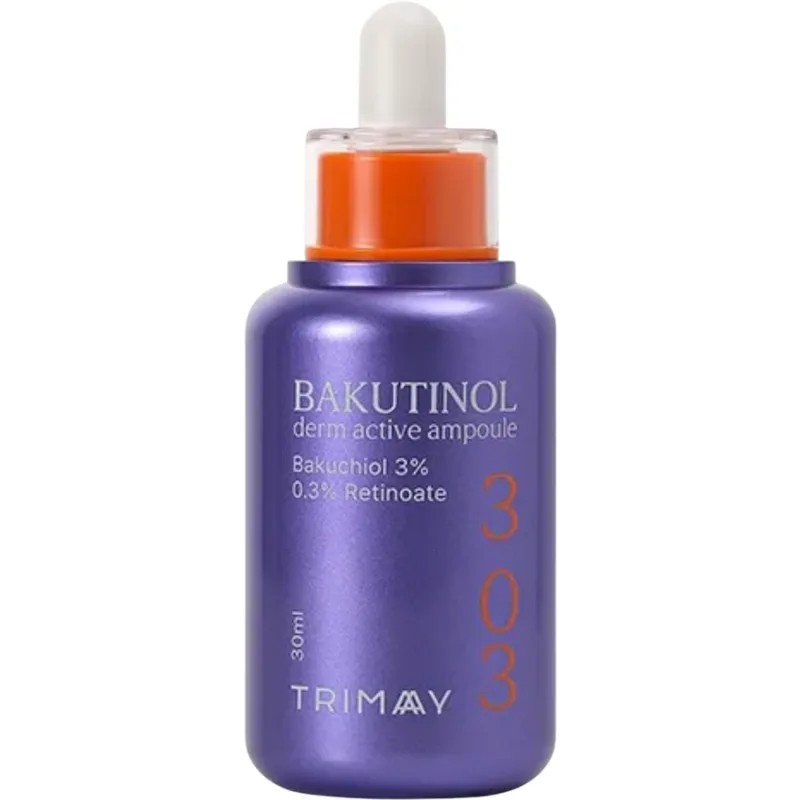 Ser Antirid cu 3% Bakuchiol si 0.3% Retinoate Bakutinol Derm Active 30ml TRIMAY — preț și oferte