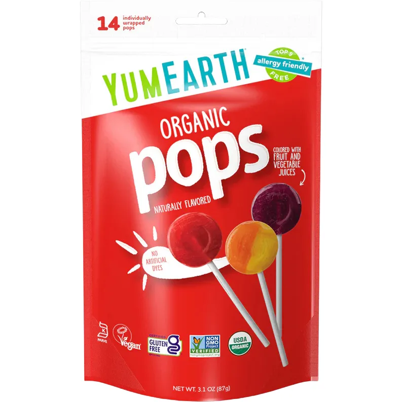 Acadele Asortate fara Gluten 87g YUMEARTH — preț și oferte