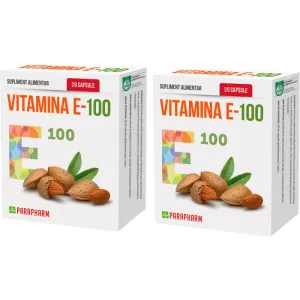 Pachet Vitamina E-100 30cps+30cps