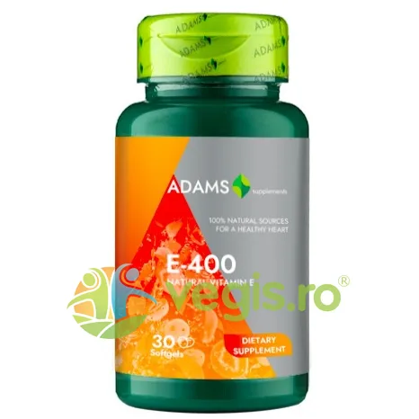 Vitamina E Naturala 400ui 30cps ADAMS VISION — preț și oferte