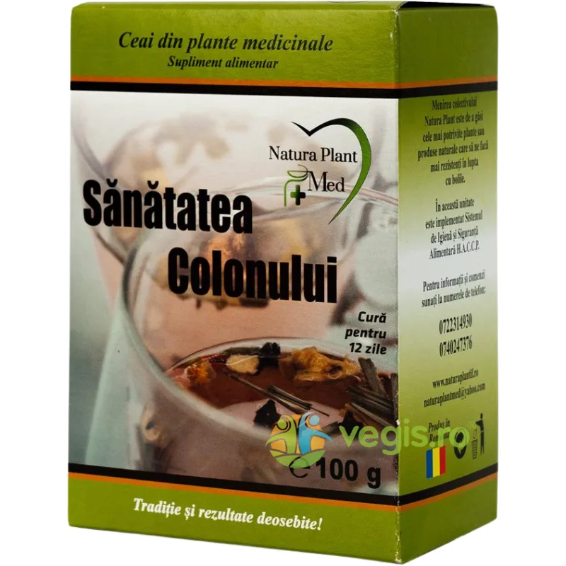 Ceai Sanatatea Colonului 100g NATURA PLANT IF — preț și oferte