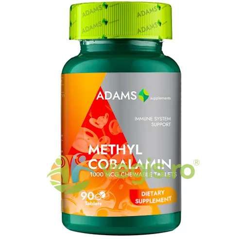 Metilcobalamin 1000mcg 90tb masticabile ADAMS VISION — preț și oferte