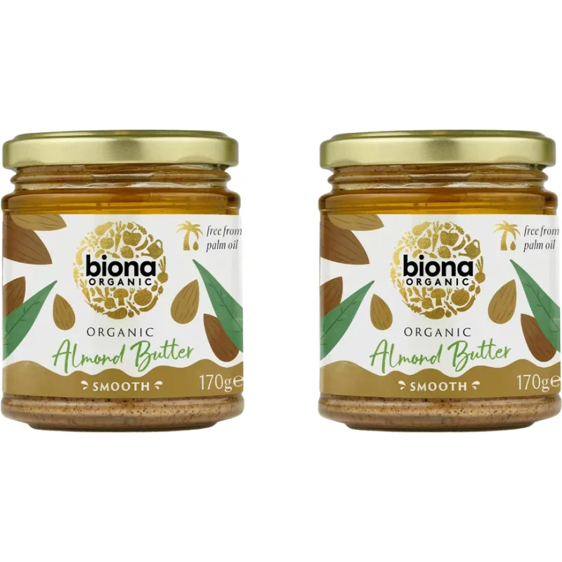 Pachet Crema de Migdale Cremoasa Ecologica/Bio 170g + 170g BIONA — preț și oferte