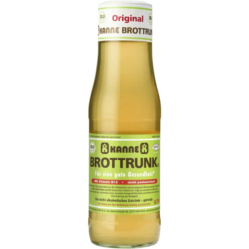 Bautura Probiotica din Paine Fermentata Ecologica/Bio 750ml KANNE BROTTRUNK — preț și oferte