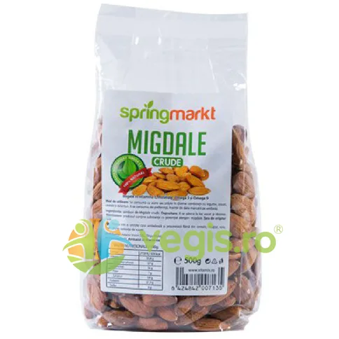 Migdale Crude 500g springmarkt — preț și oferte