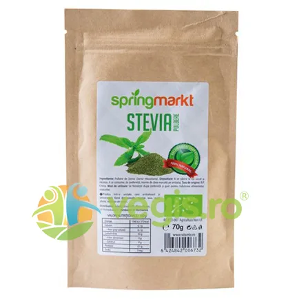 Pulbere de Stevia 70g springmarkt — preț și oferte