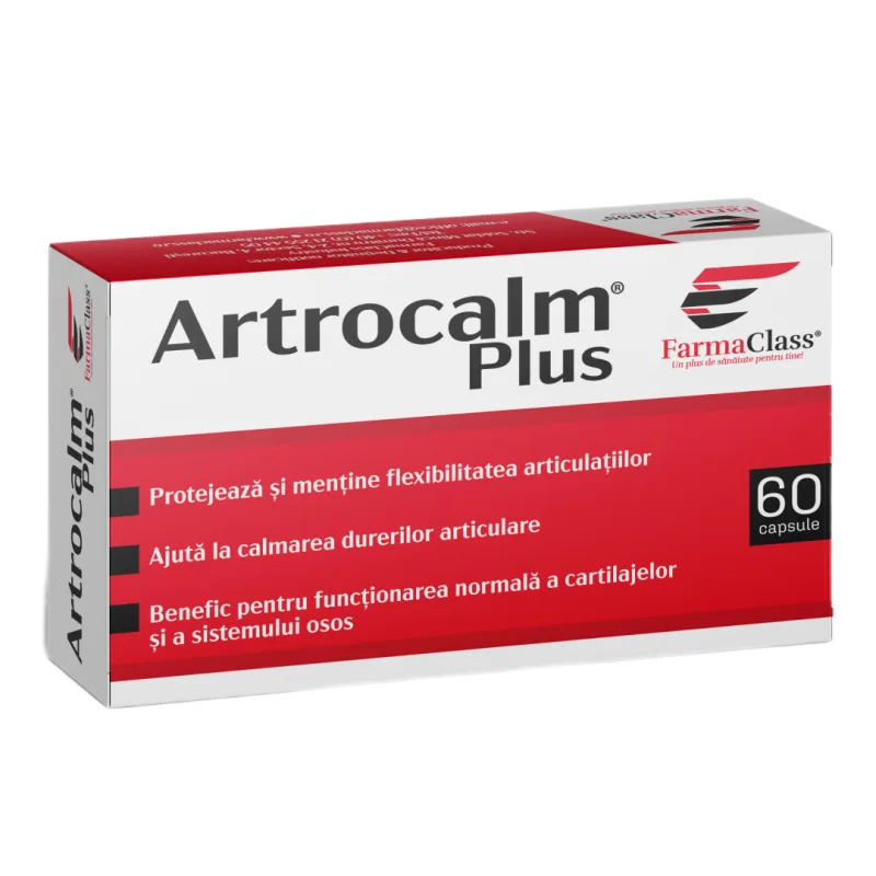 Artrocalm Plus, 60 capsule, FarmaClass FARMA CLASS INDUSTRY — preț și oferte