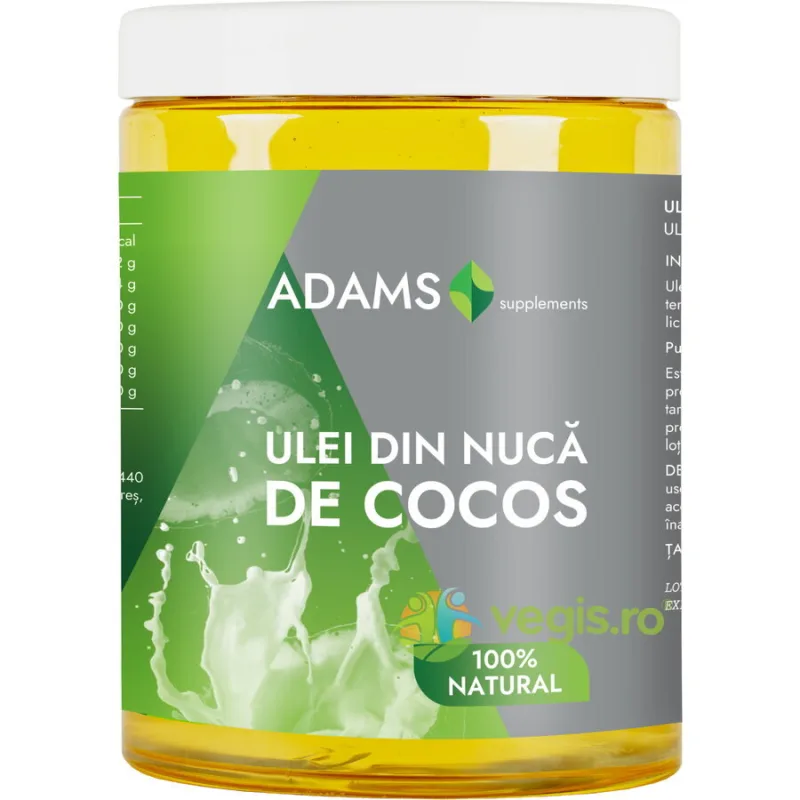 Ulei din Nuca de Cocos 1000ml ADAMS VISION — preț și oferte