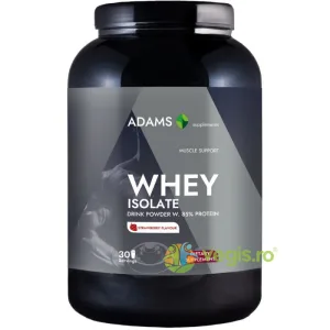 Proteina Izolata din Zer cu Aroma de Capsuni 908g