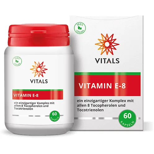 Vitamina E-8 60cps VITALS — preț și oferte