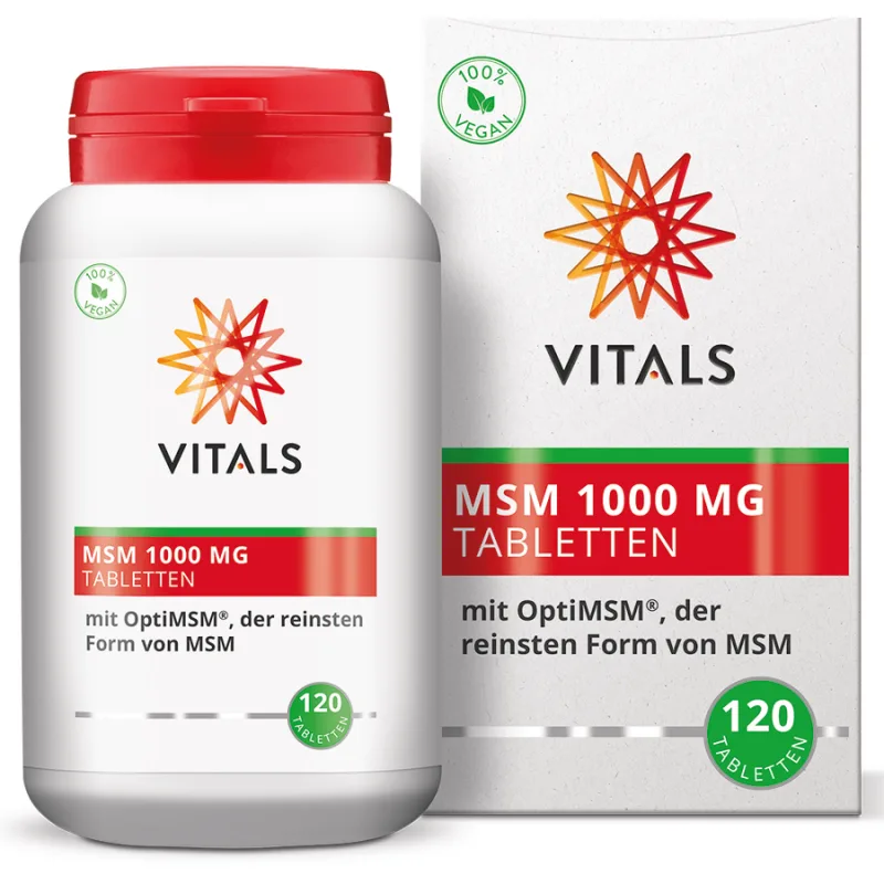 MSM 1000mg 120cpr VITALS — preț și oferte