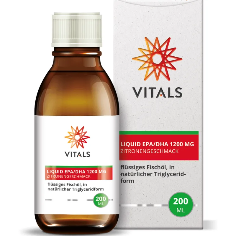 Lichid EPA/DHA 1200mg 200ml VITALS — preț și oferte