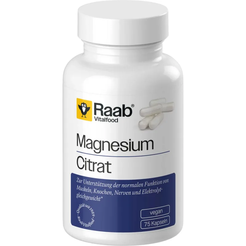 Citrat de Magneziu 840mg 75cps RAAB — preț și oferte
