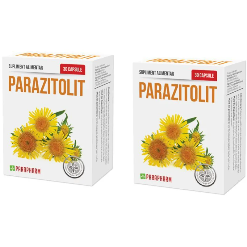 Pachet Parazitolit 30cps + 30cps Quantum Parapharm — preț și oferte
