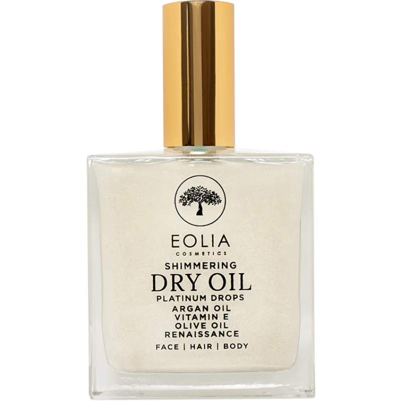 Ulei Uscat pentru Corp cu Sclipici Platinum Drops Renaissance 100ml EOLIA COSMETICS — preț și oferte
