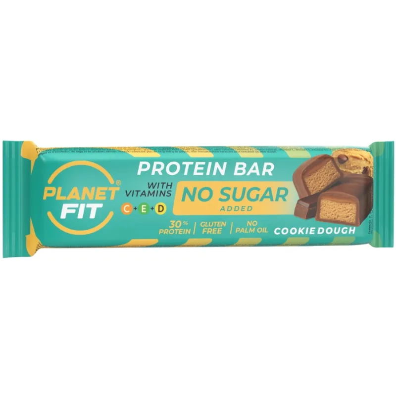 Baton Proteic cu Vitamine fara Zahar Adaugat Cookie Dough 40g BRAIN FOODS — preț și oferte