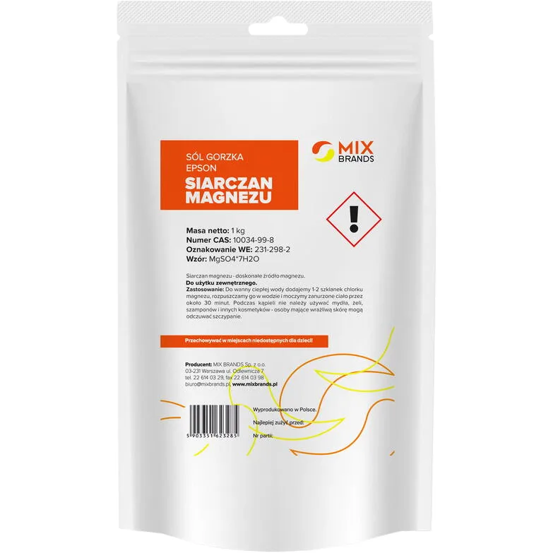 Sare Amara (Sare Epsom) - Sulfat de Magneziu 1kg Mix Brands — preț și oferte