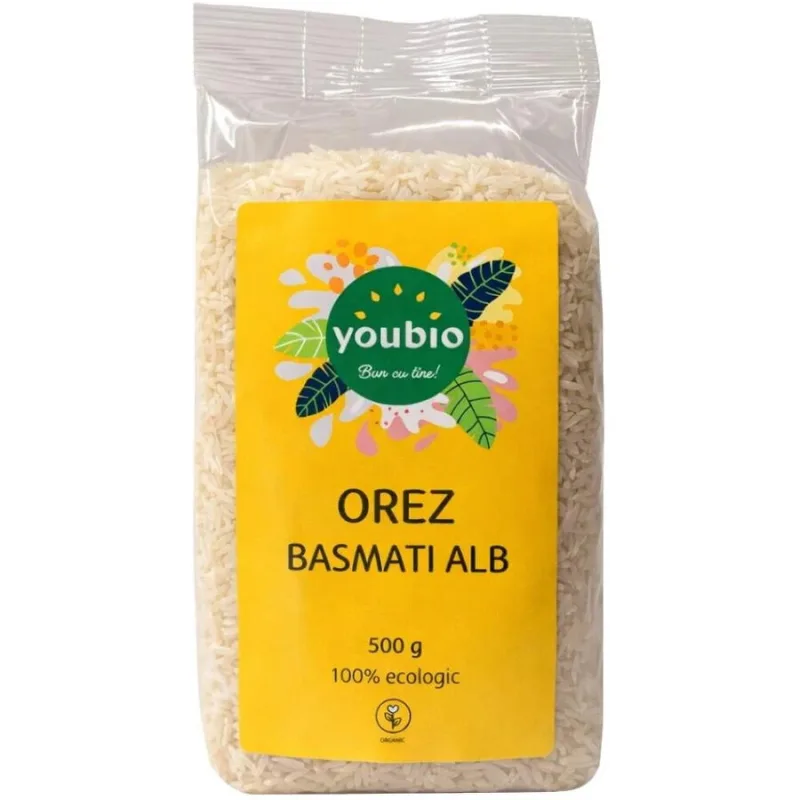 Orez Basmati Alb 500g YOUBIO — preț și oferte