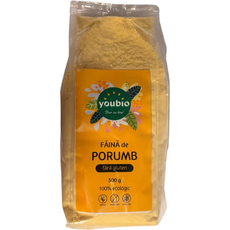 Faina de Porumb fara Gluten 500g YOUBIO — preț și oferte