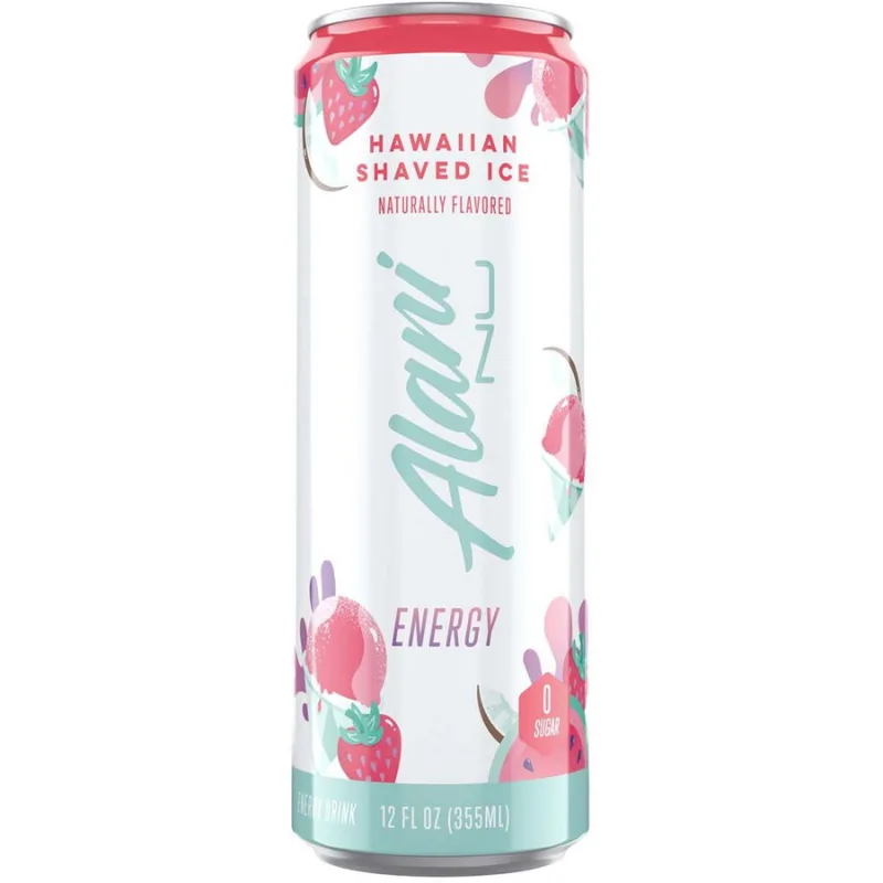 Energizant cu Aroma de Hawaiian Shaved Ice fara Zahar Adaugat 355ml ALANI NUTRITION — preț și oferte