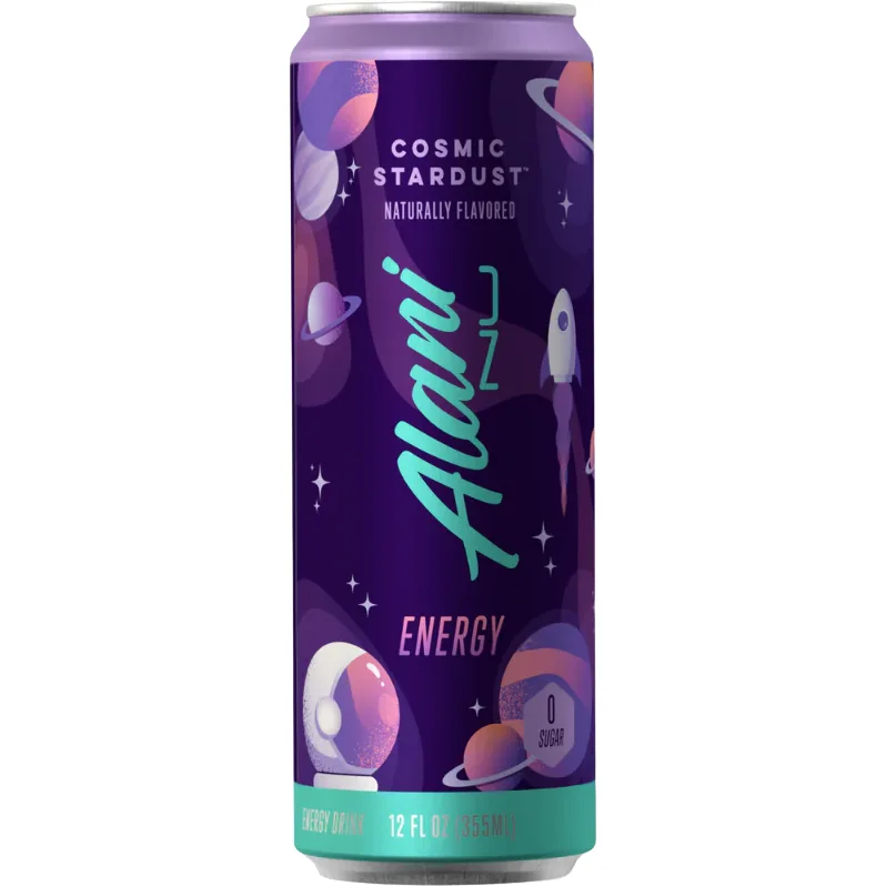 Energizant cu Aroma de Cosmic Stardust fara Zahar Adaugat 355ml ALANI NUTRITION — preț și oferte