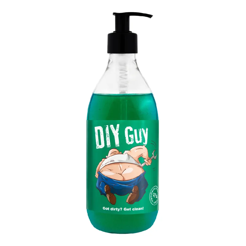 Gel de dus pentru barbati Green - Diy Guy, 500ml, LaQ — preț și oferte