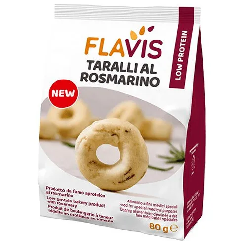 Produs de Panificatie cu Rozmarin cu Continut Proteic Scazut 80g FLAVIS — preț și oferte