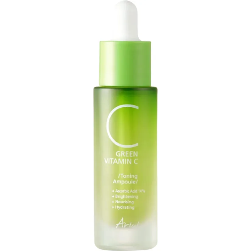 Toner Ser Green Vitamin C 14% Toning Ampoule Pete Pigmentare 15ml ARIUL — preț și oferte