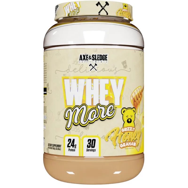 Proteina din Zer cu Aroma de Miere si Biscuiti Graham 963g AXE&nbsp;&&nbsp;SLEDGE — preț și oferte