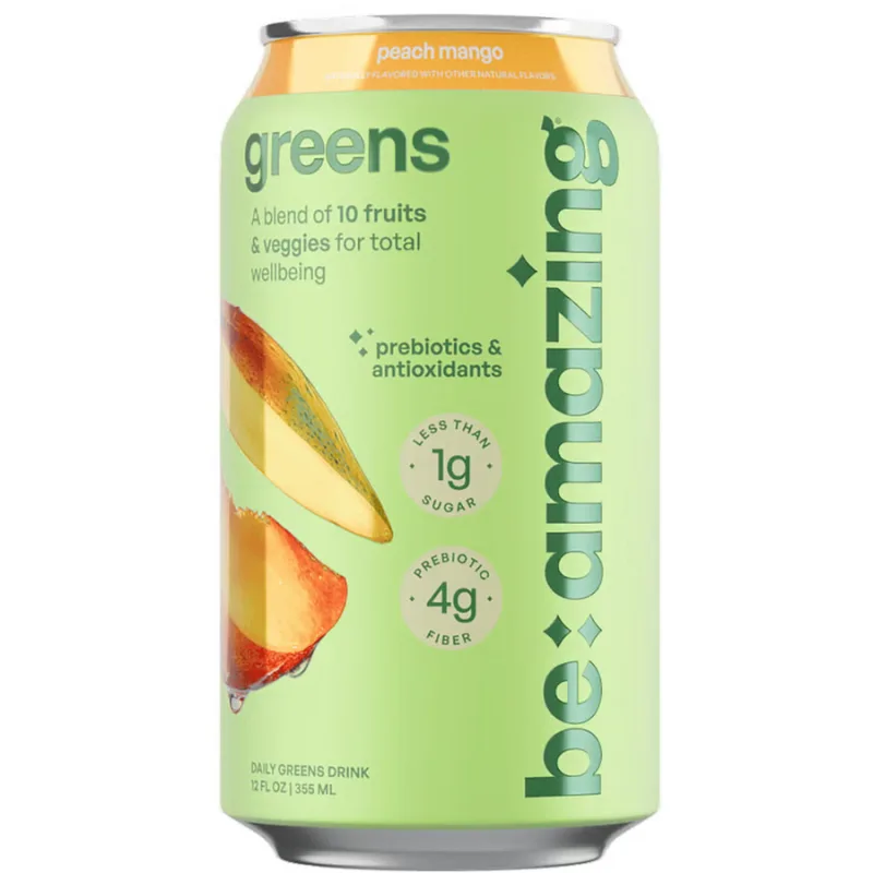 Bautura Revitalizanta cu Superalimente cu Aroma de Mango si Piersica 355ml BE AMAZING — preț și oferte