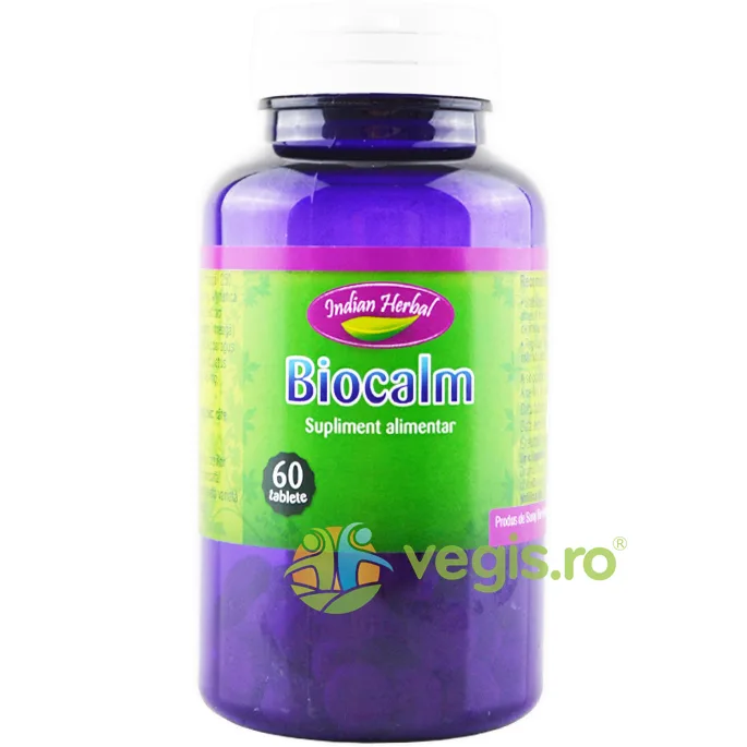 Biocalm 60cpr INDIAN HERBAL — preț și oferte