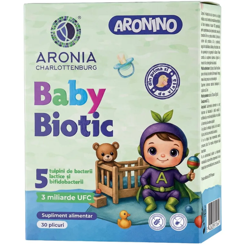 Aronino Baby Biotic 30 plicuri ARONIA CHARLOTTENBURG — preț și oferte