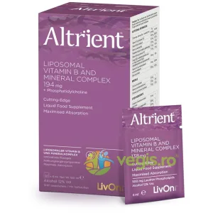 Vitamina B Lipozomala + Complex Mineral 30 pliculete Livon Labs,