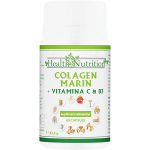 Colagen Marin Forte + Vitamina B3 + Vitamina C 60cps