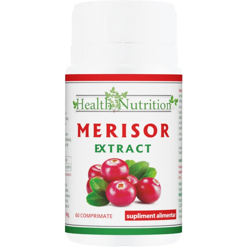 Merisor Extract 2400mg 60cpr Health Nutrition — preț și oferte