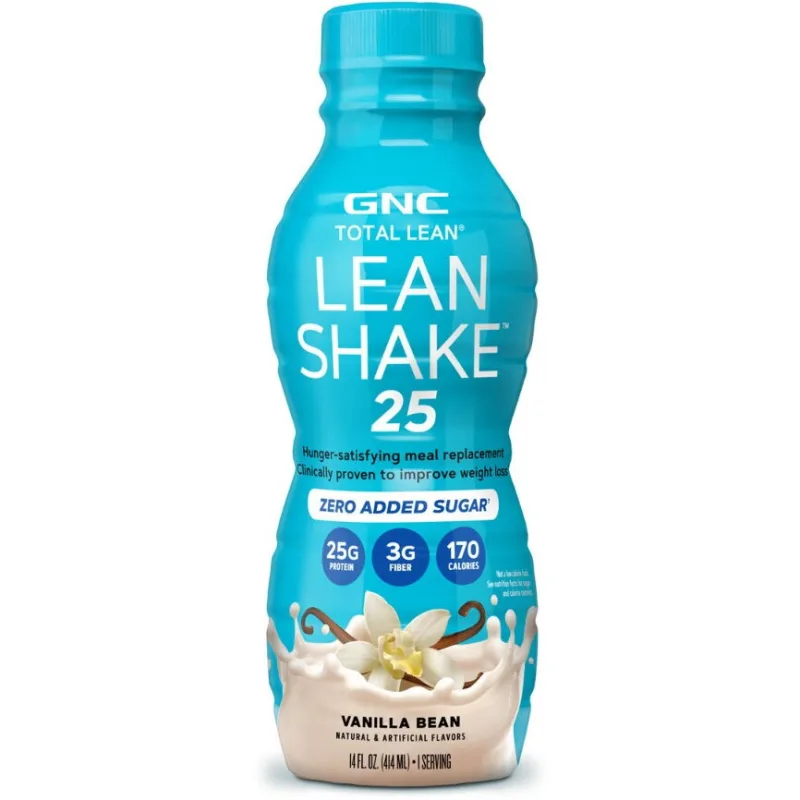 Shake 25 cu Aroma de Vanilie fara Zahar Adaugat Total Lean 414ml GNC — preț și oferte