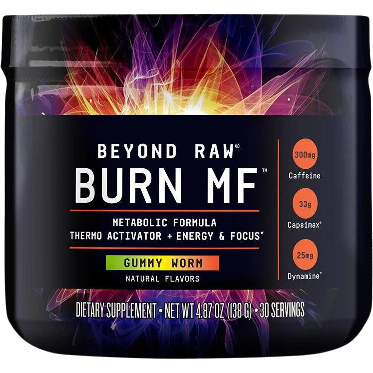 Termogenic Arzator de Grasimi cu Aroma de Gummy Worm 138g BEYOND&nbsp;RAW — preț și oferte
