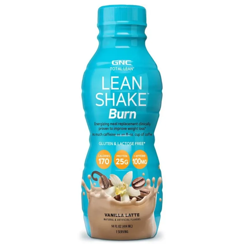Bautura Proteica Energizanta cu Aroma de Vanilla Latte fara Zahar Adaugat Total Lean 414ml GNC — preț și oferte