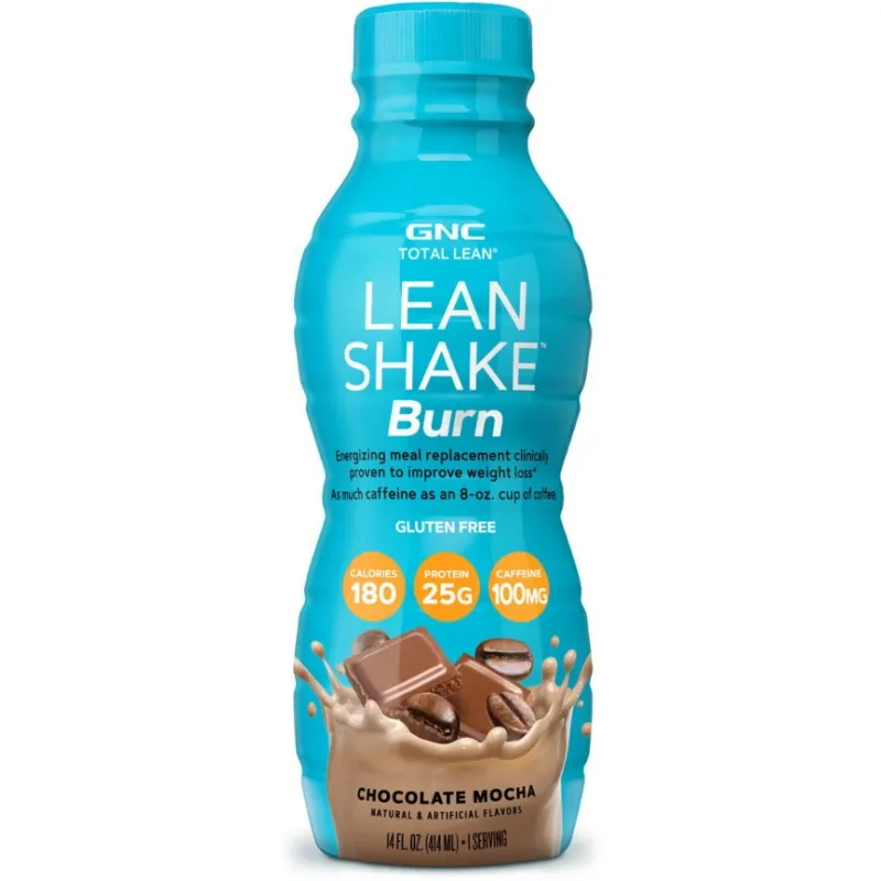 Bautura Proteica Energizanta cu Aroma de Chocolate Mocha fara Zahar Adaugat Total Lean 414ml GNC — preț și oferte