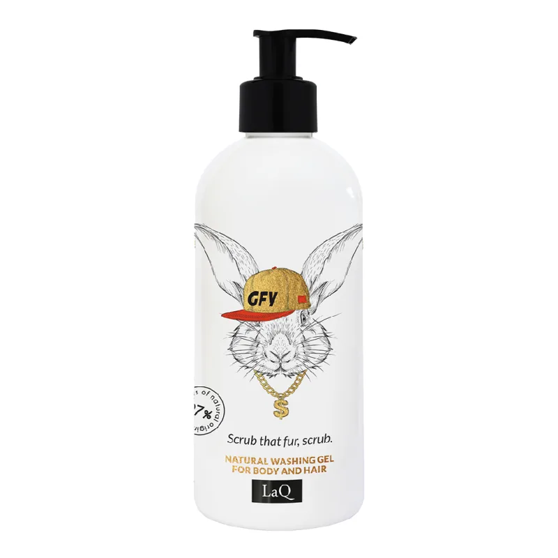 Gel de dus si sampon Rabbit, 300ml, LaQ — preț și oferte