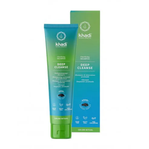 Sampon Clarifiant cu Carbune Deep Cleanse 150ml Khadi — preț și oferte