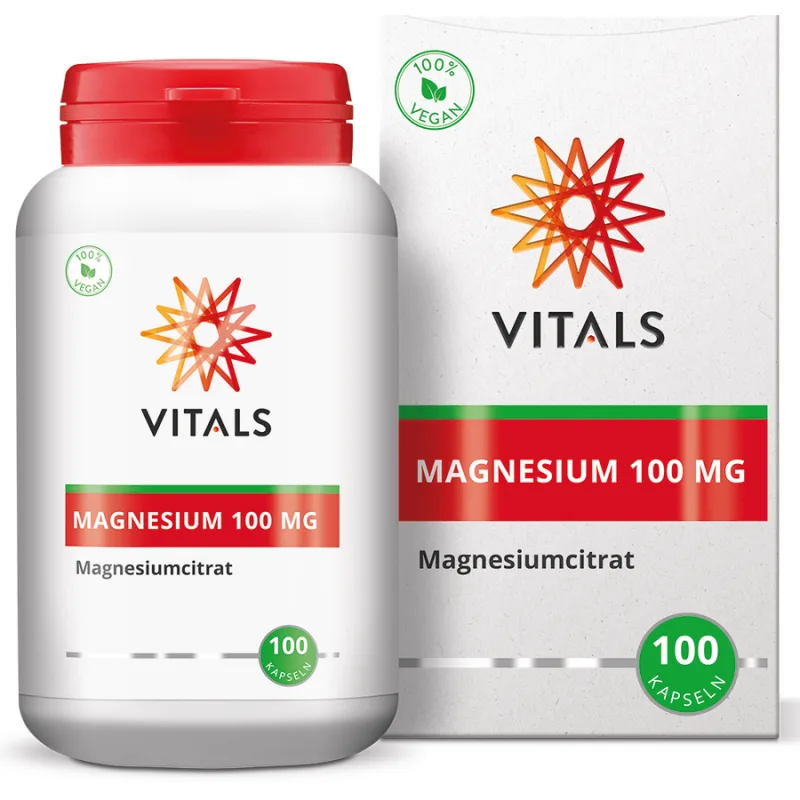 Magneziu Citrat 100mg 60cpr VITALS — preț și oferte